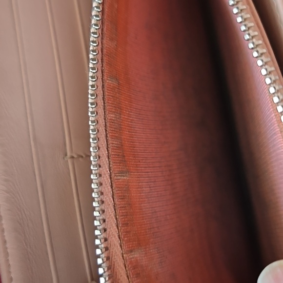 Prada Saffiano Leather Zip-Around Wallet -  Soft Pink - Picture 16 of 17